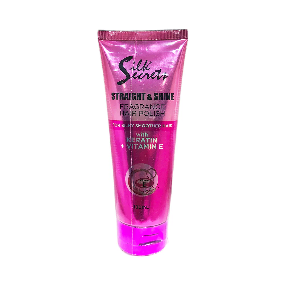 Silk Secrets Straight And Shine Fragrance Hair Polish With Keratin + Vitamin E 100ml - Image 2