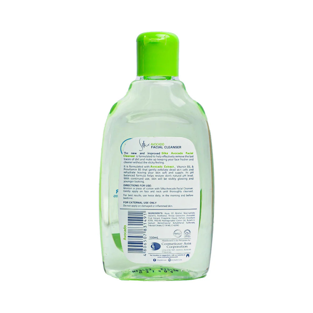 Silka Facial Cleanser Avocado 150ml - Image 2