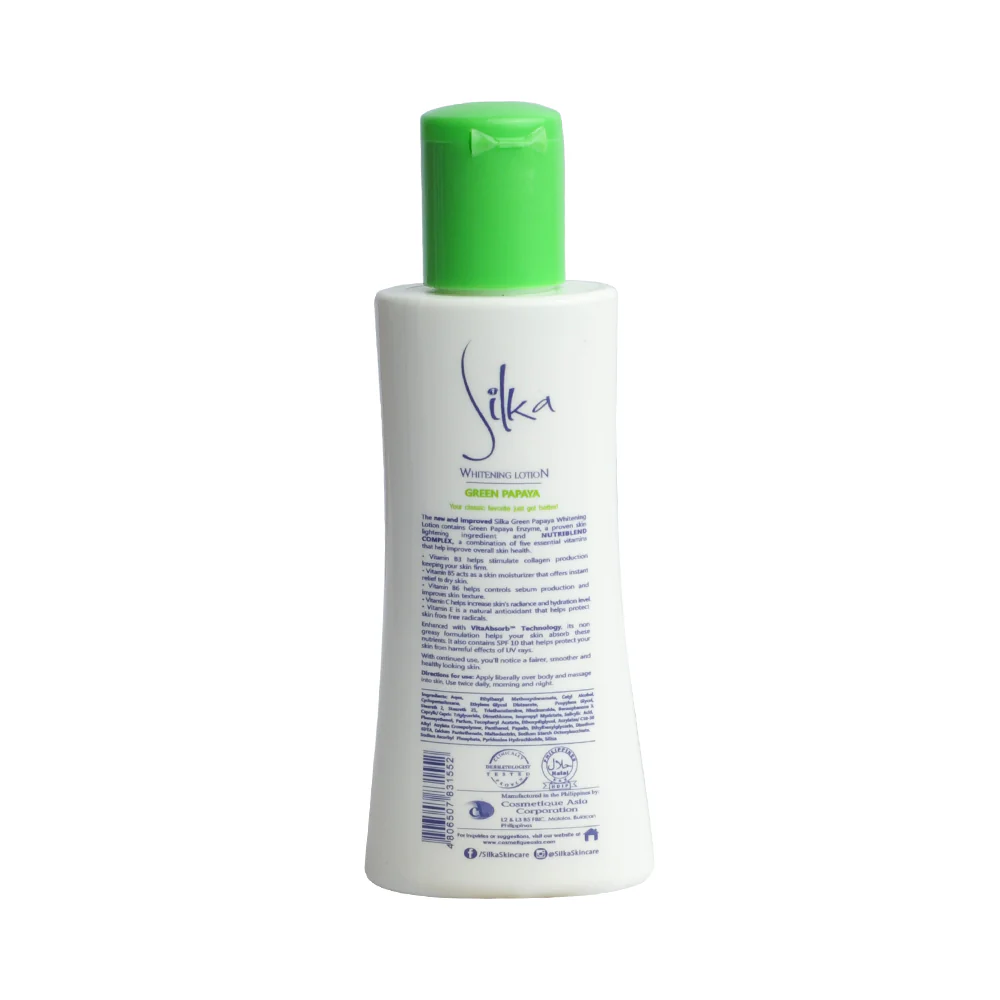 Silka Lotion Green Papaya 100ml - Image 2