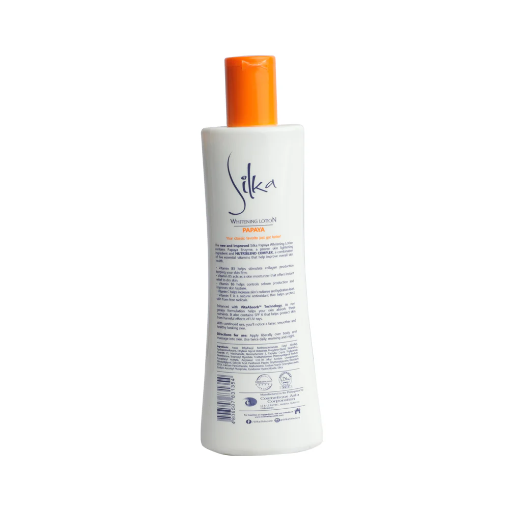 Silka Lotion Papaya 300ml - Image 2