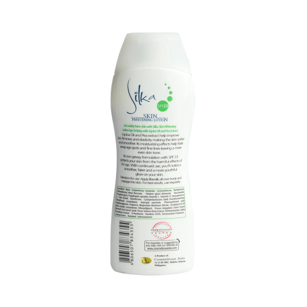 Silka Lotion Skin Whitening Age Defying Jojoba 200ml - Image 2