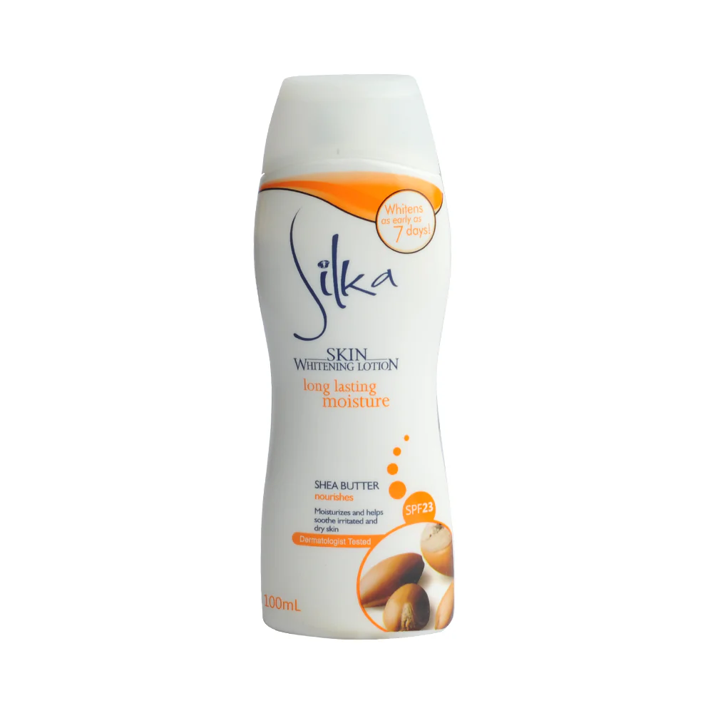 Silka Lotion Skin Whitening Long Lasting Moisture 100ml