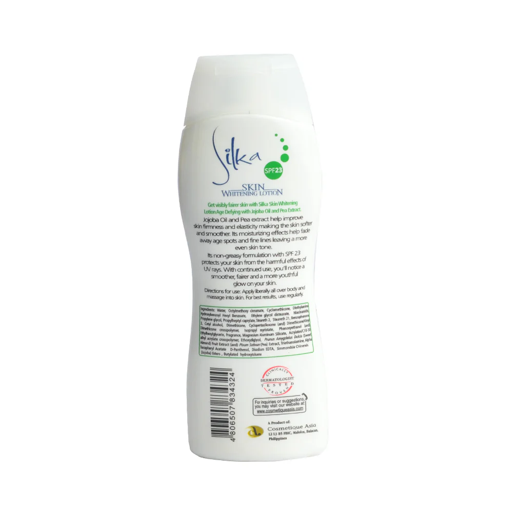 Silka Lotion Skin Whitening Lotion Age Defying SPF 23 100ml - Image 2