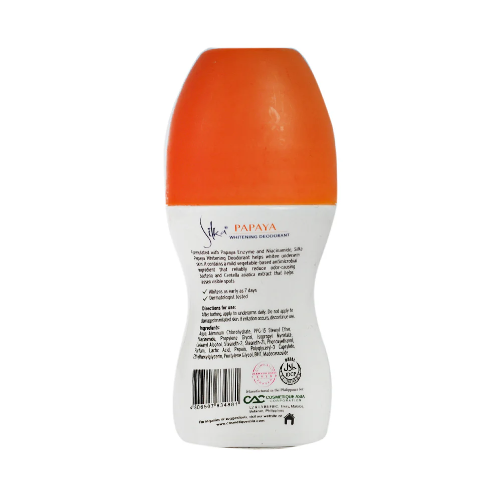 Silka Orange Papaya Deodorant 25ml - Image 2
