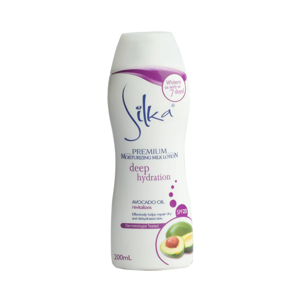 Silka Premium Moisturizing Lotion Avocado Oil SPF 23 200ml