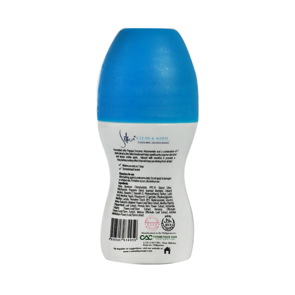 Silka Whitening Deodorant Roll On 25ml - Image 2