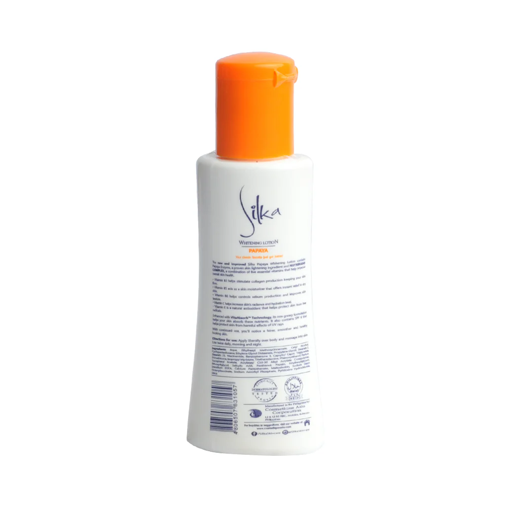 Silka Whitening Lotion Papaya 50ml - Image 2