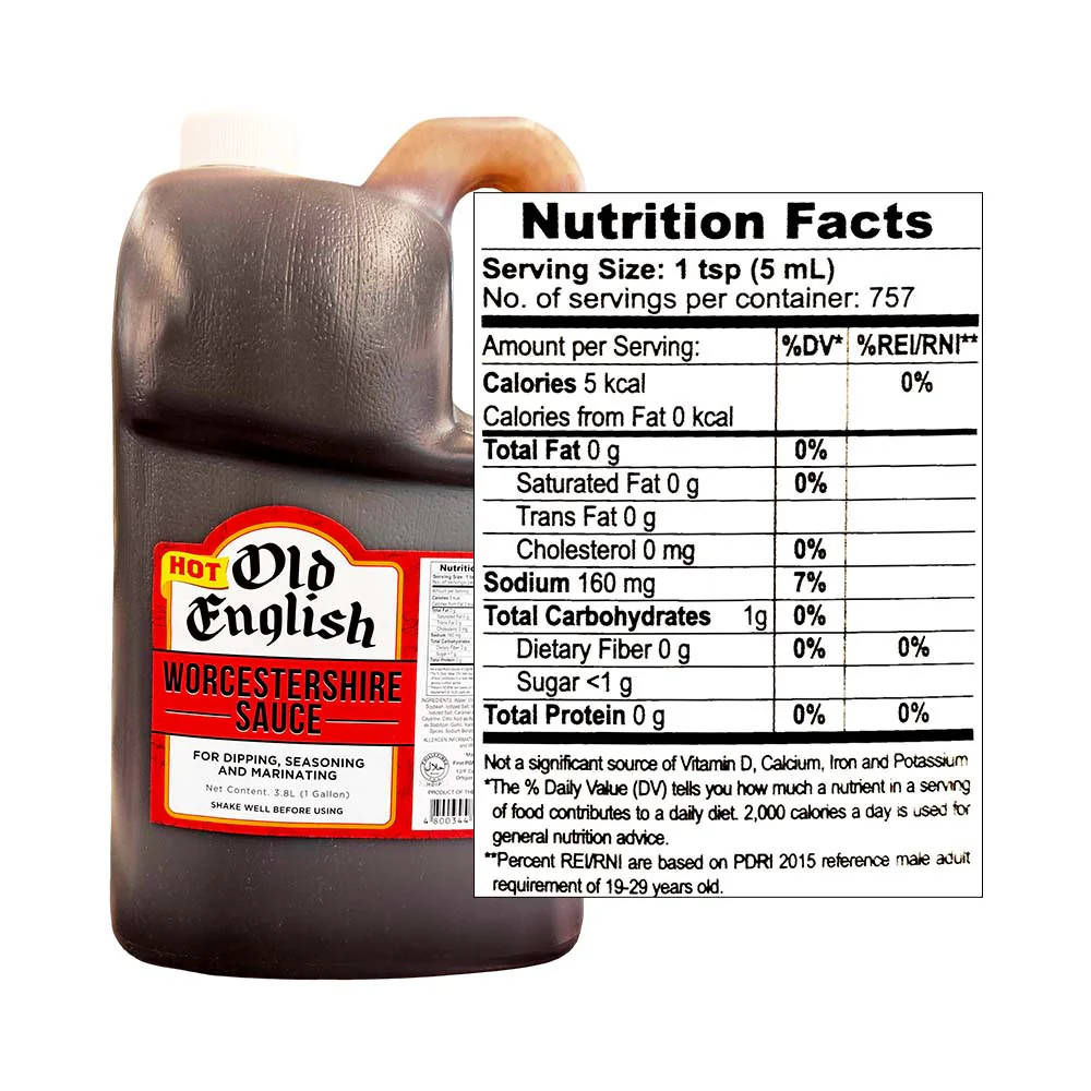 Silver Swan Old English Worcestershire Sauce Hot 1gal - Image 2