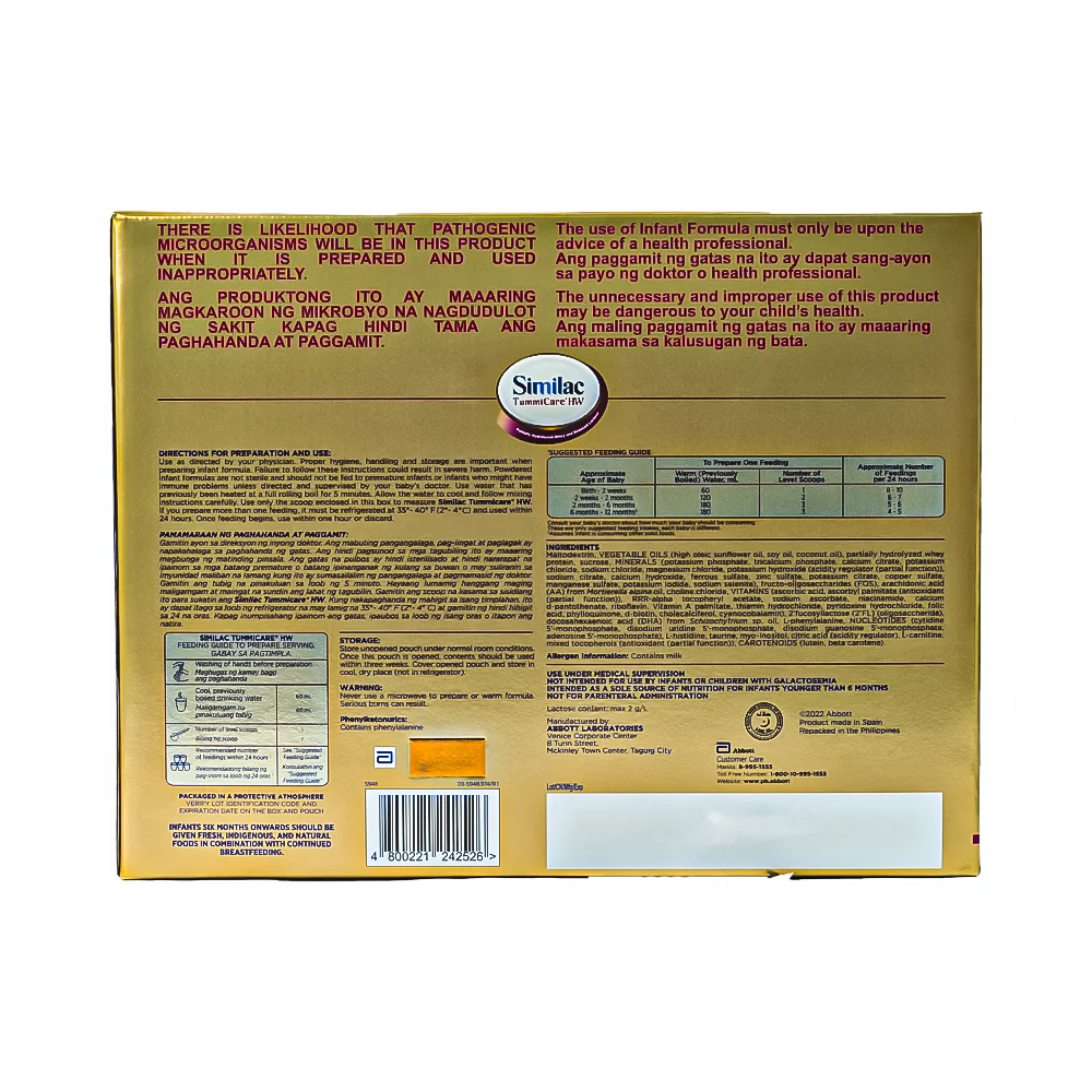 Similac Tummicare HW One 0-12 2kg - Image 2