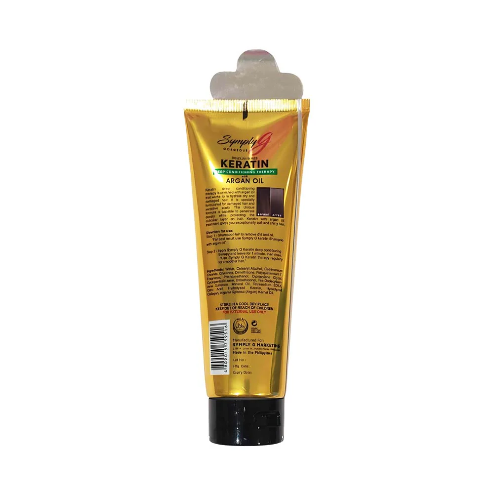 Simply G Keratin Conditioner With Argan Oil 220ml - Image 2
