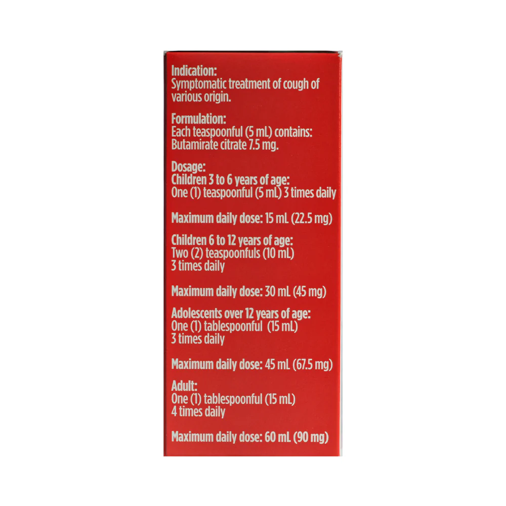 Sinecod Forte 7.56mg/5ml Syrup 120ml - Image 2