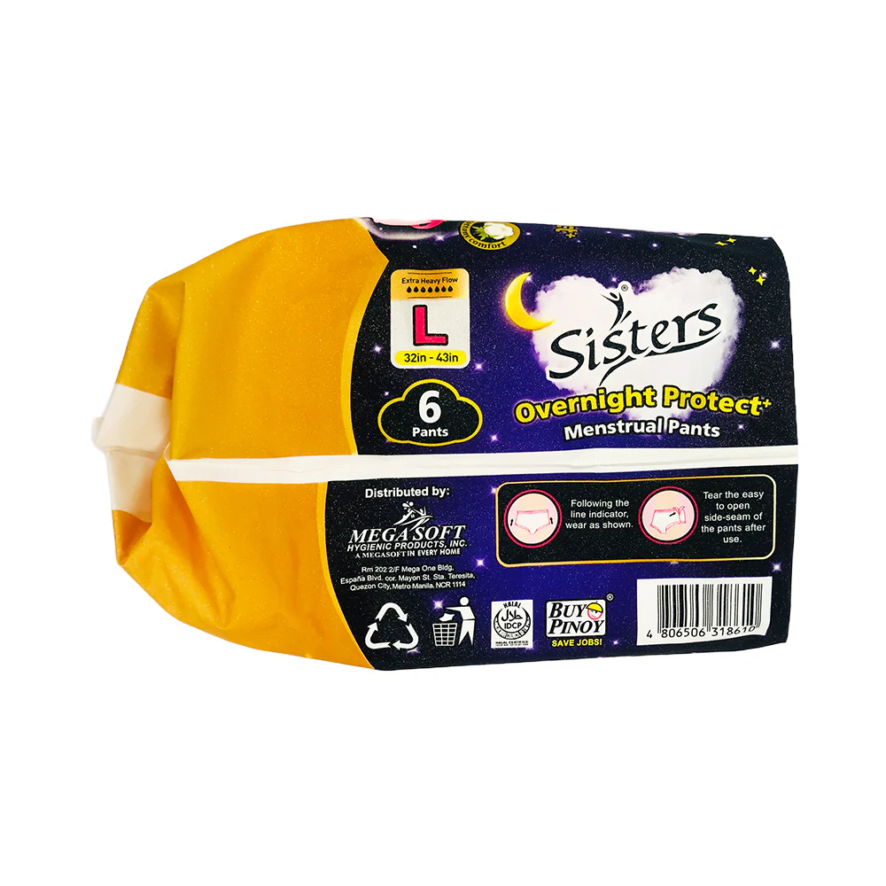 Sister’s Overnight Protect Menstrual Pants 6’s - Image 4