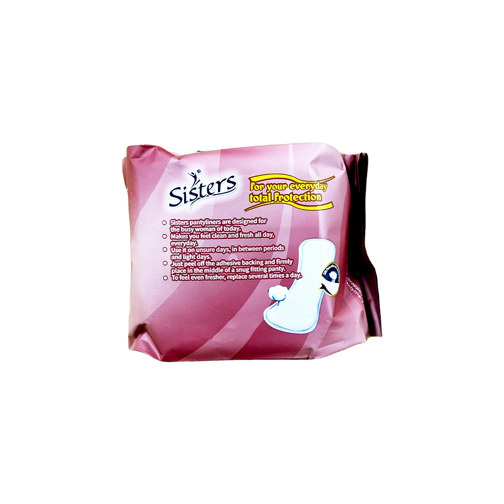 Sisters Pantyliner Individual Wrapped Breathable 20's - Image 2