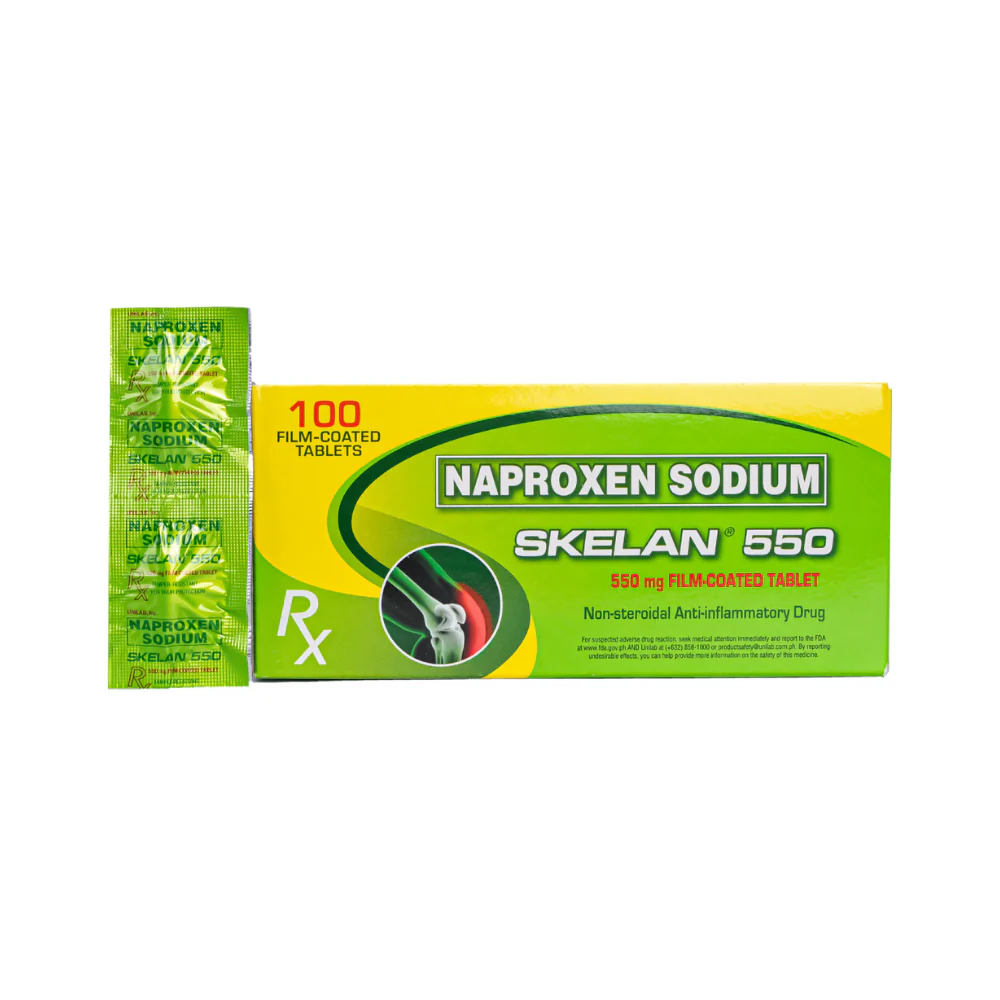 Skelan 550 Naproxen Sodium 550mg Tablet - Image 4