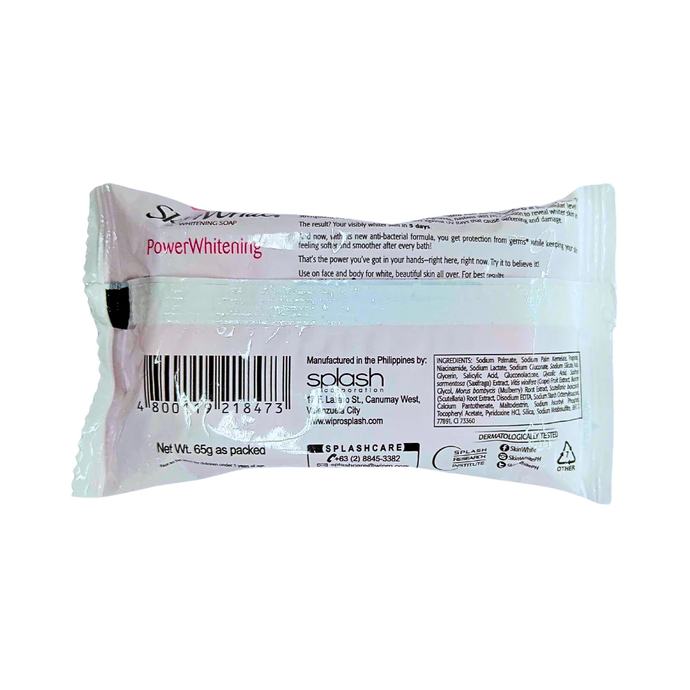 Skin White Advanced Power Whitening Bath Soap 65g - Image 2