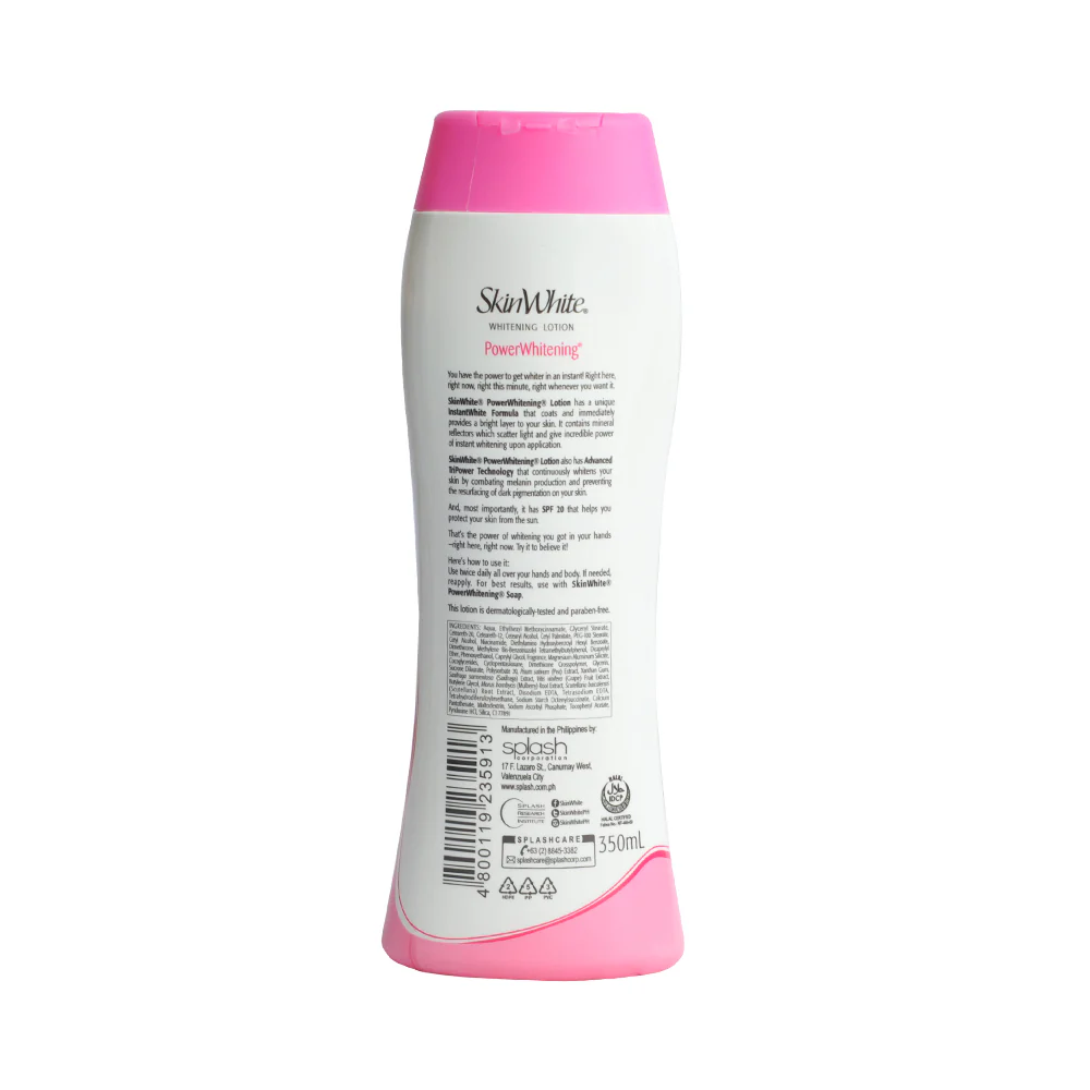 Skin White Power Whitening Lotion SPF 20 350ml - Image 2