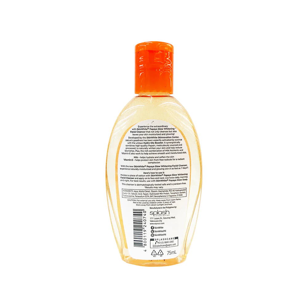 Skin White Whitening Facial Cleanser Papaya Glow - Image 2