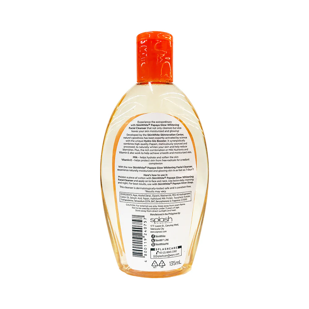 Skin White Whitening Facial Cleanser Papaya Glow - Image 4