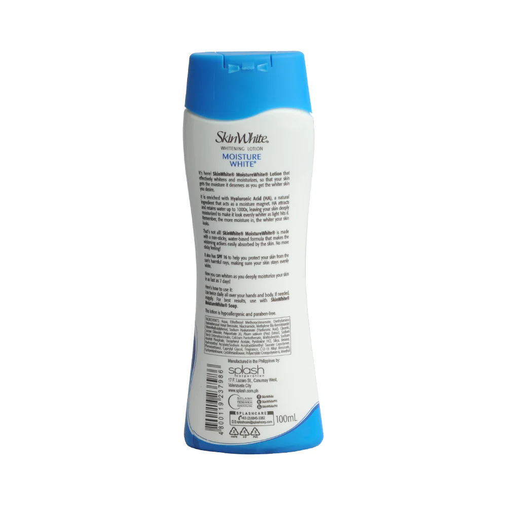 Skin White Whitening Lotion Moisture White SPF 16 100ml - Image 2