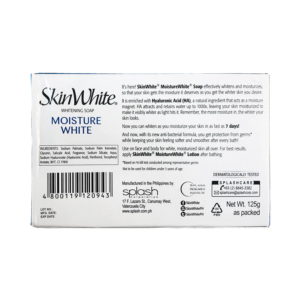 Skin White Whitening Soap Classic 125g - Image 2