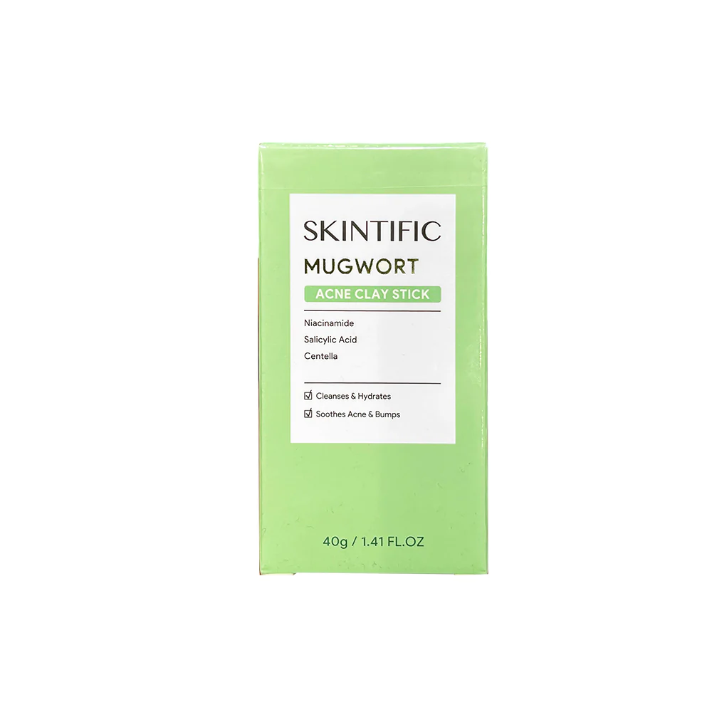 Skintific Mugwort Acne Clay Stick 40g - Image 2