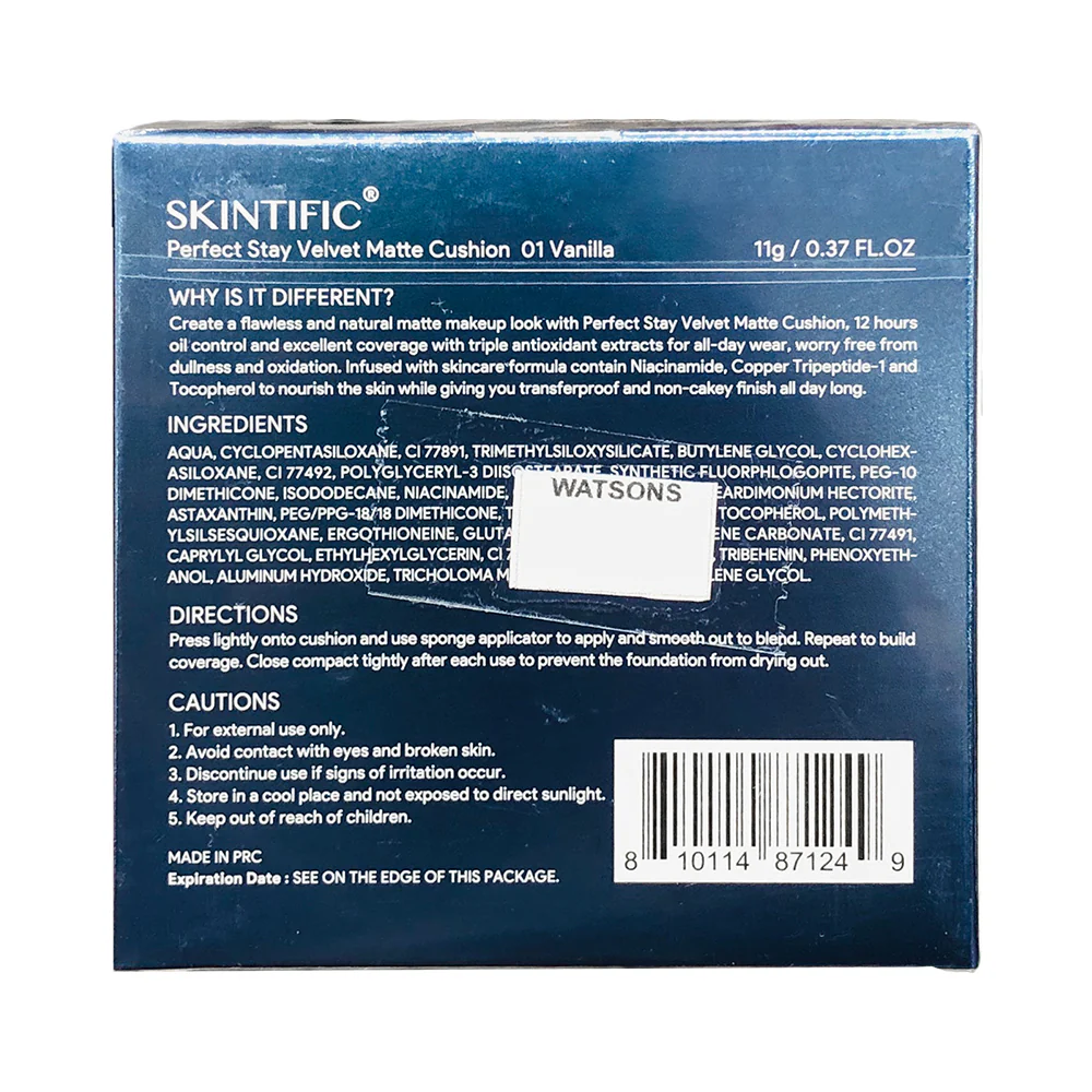 Skintific Perfect Stay Velvet Matte Cushion 11g - Image 8