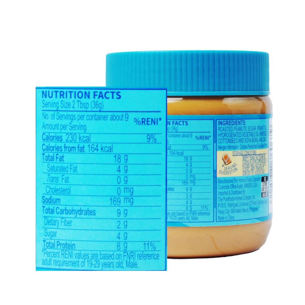 Skippy Creamy Peanut Butter 340g - Image 2