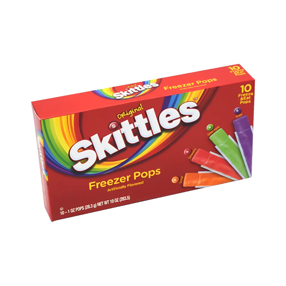 Skittles Freezer Pops Original 10's (283g) - Image 2