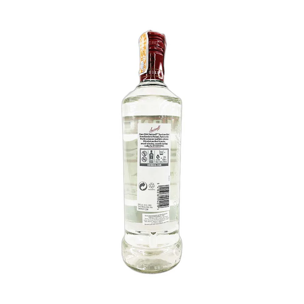 Smirnoff Red Vodka 700ml - Image 3