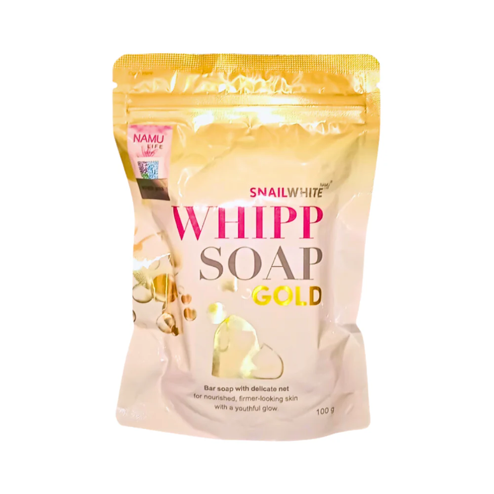 Snail White Whipp Soap Gold 100g - Image 2