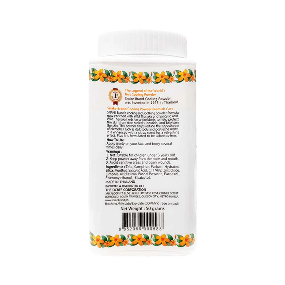 Snake Brand Cooling Powder Blemish Care - Image 3