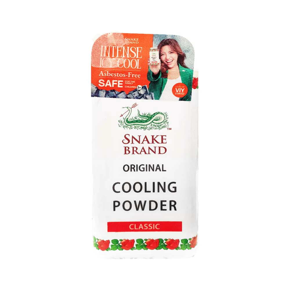 Snake Brand Prickly Heat Cooling Powder Classic - Image 8