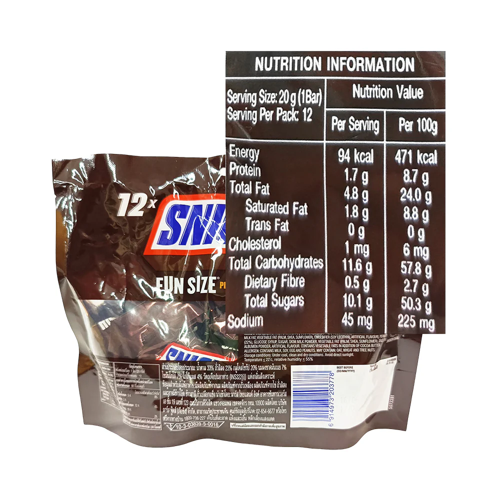 Snickers Classic Fun Size 240g - Image 2