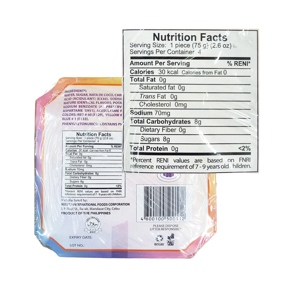 Snowtime Jelly With Nata de Coco 75g - Image 2