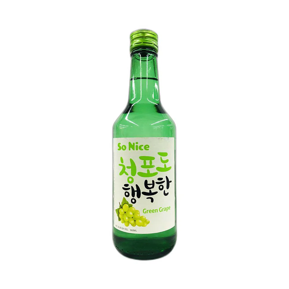 So Nice Green Grape 360ml - Image 2