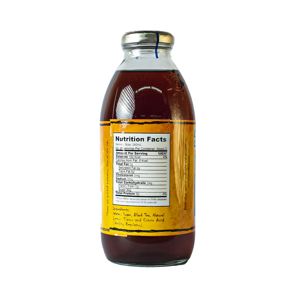 Sola Iced Tea Lemon 473ml - Image 2