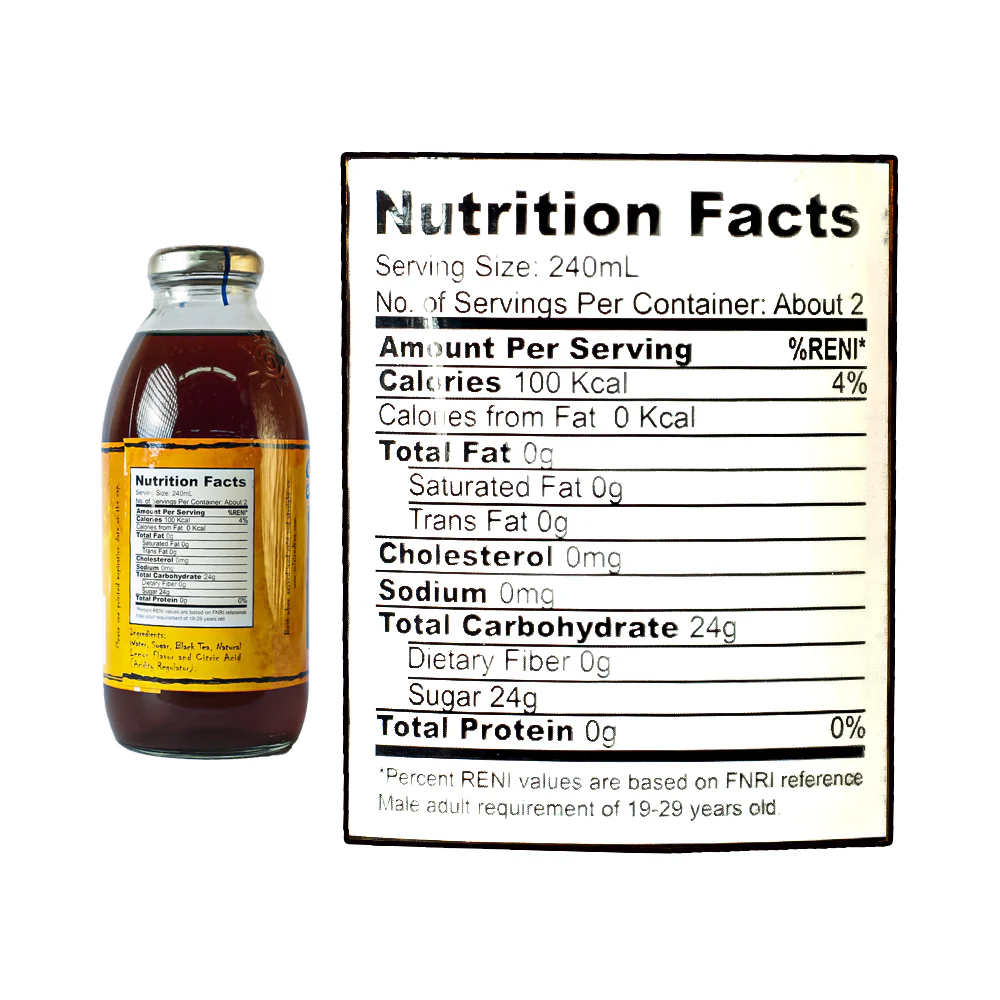 Sola Iced Tea Lemon 473ml - Image 3