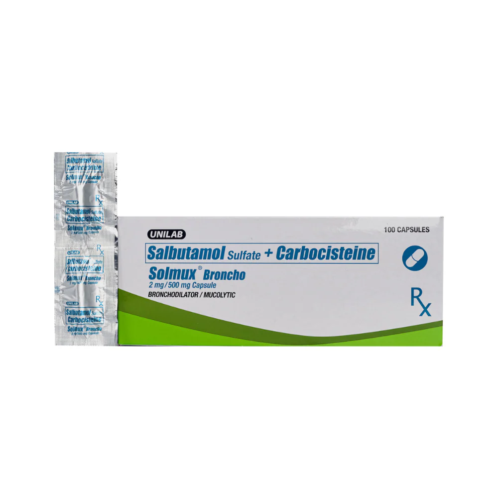 Solmux Broncho Salbutamol 500mg Capsule - Image 6