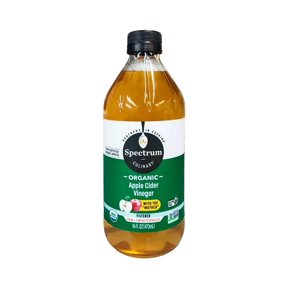 Spectrum Organic Apple Cider Vinegar Filtered 473ml - Image 2