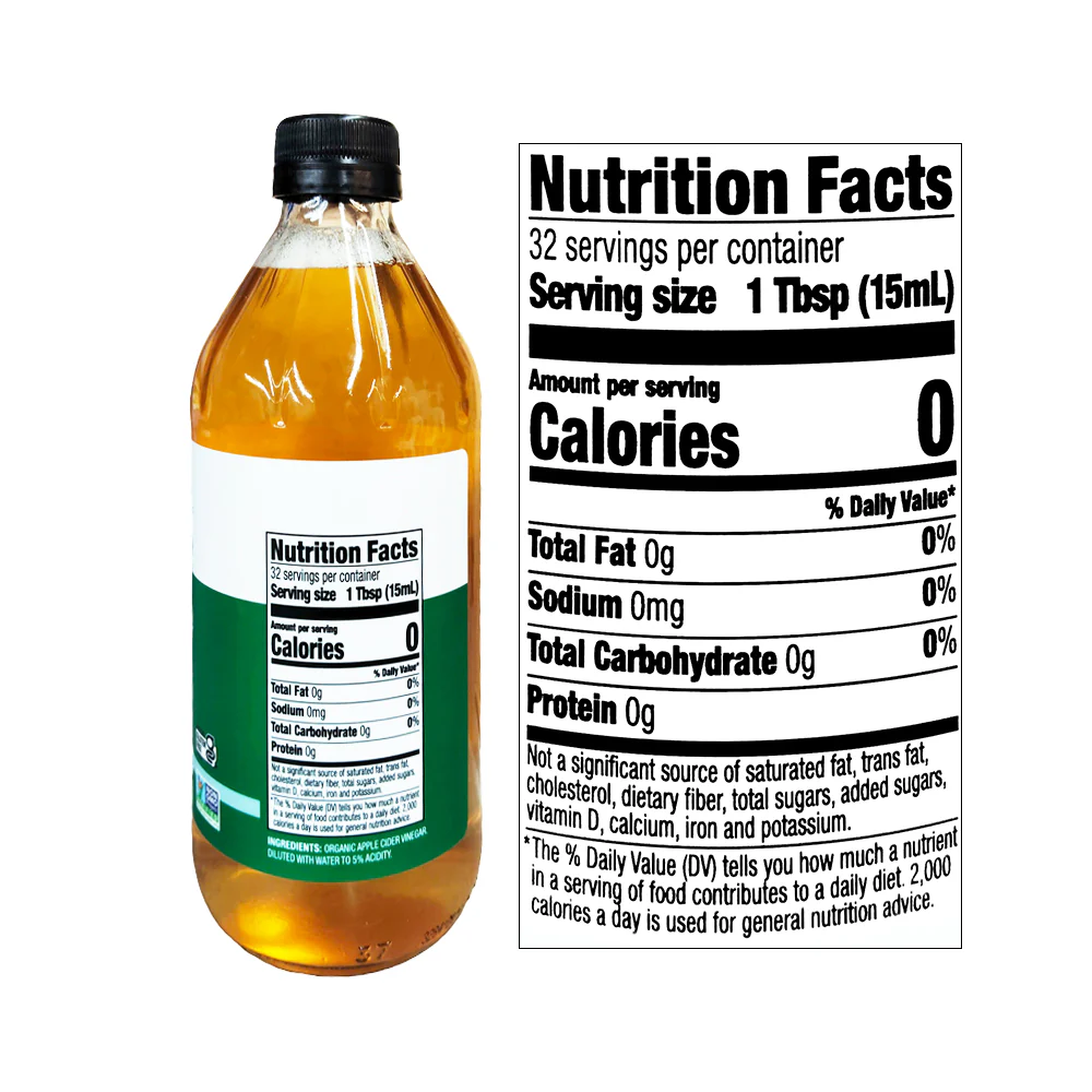 Spectrum Organic Apple Cider Vinegar Filtered 473ml - Image 3
