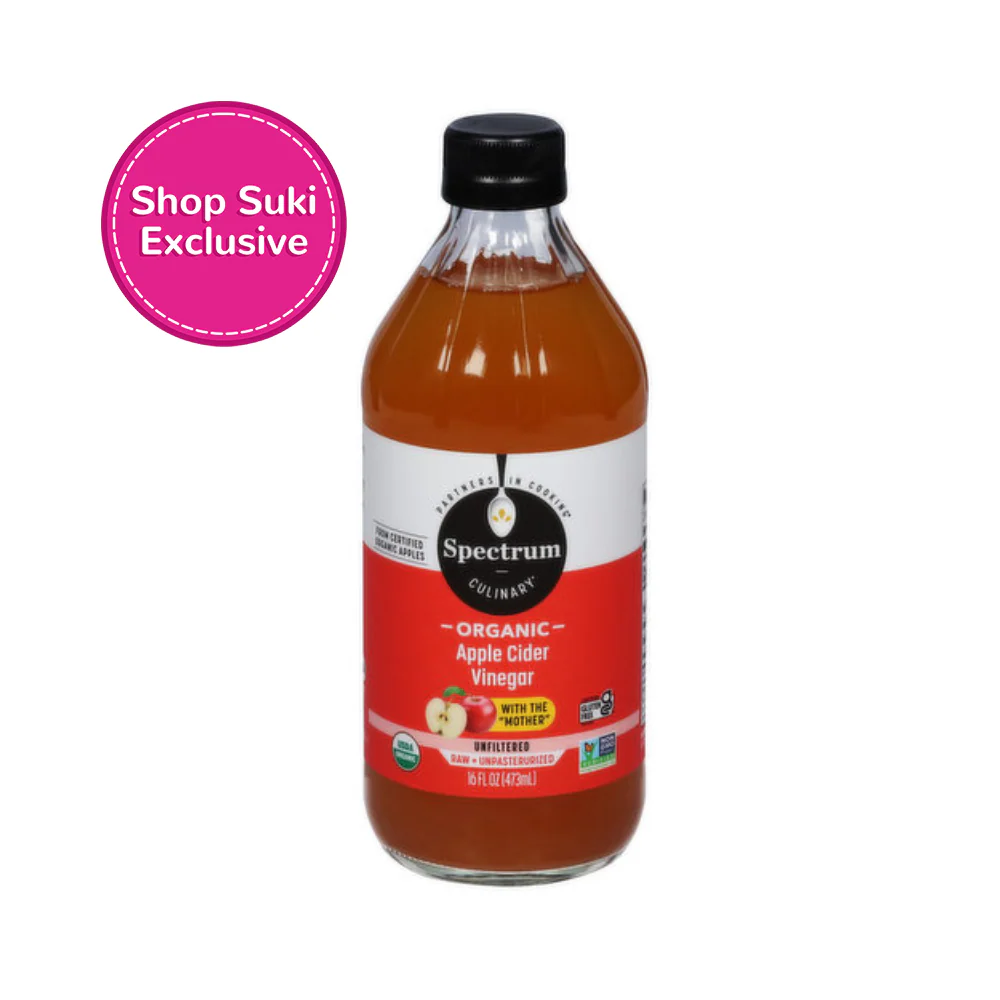 Spectrum Organic Apple Cider Vinegar Unfiltered 473ml