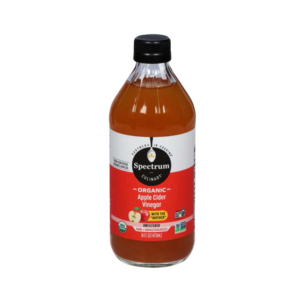 Spectrum Organic Apple Cider Vinegar Unfiltered 473ml - Image 2
