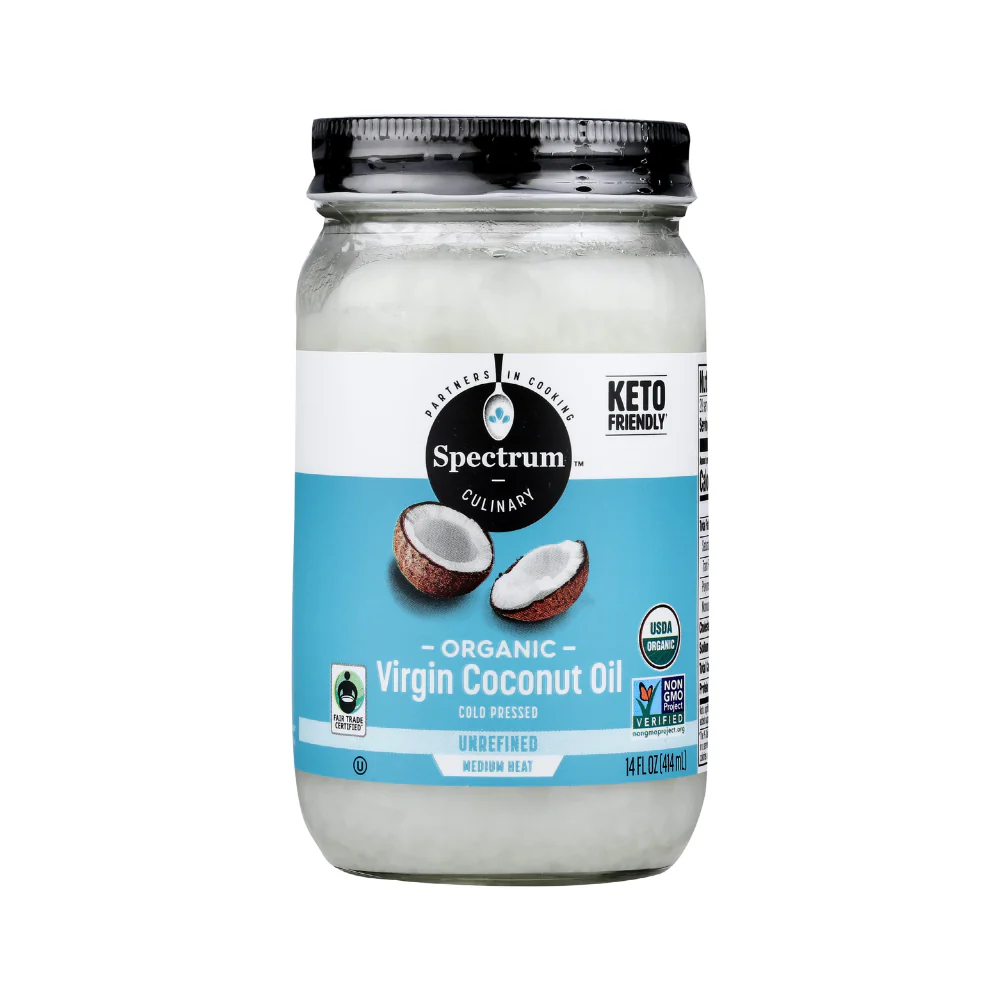 Spectrum Organic Virgin Coconut Oil 414ml - Image 2
