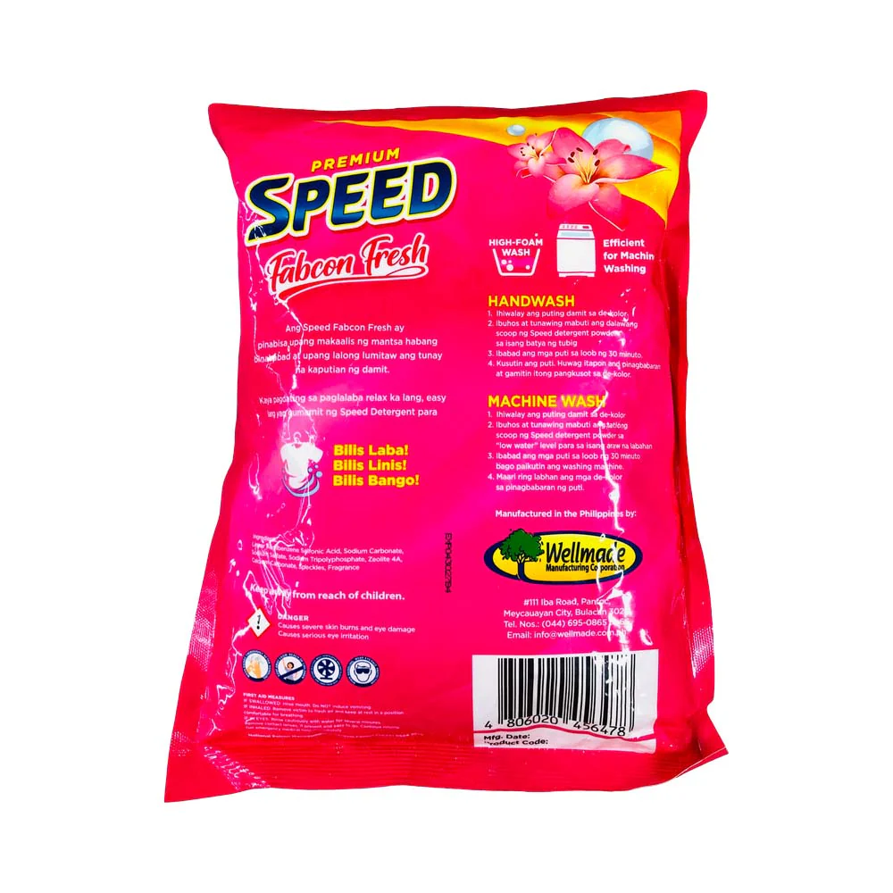 Speed Babad With Fabric Conditioner Fresh Roses 1kg - Image 2