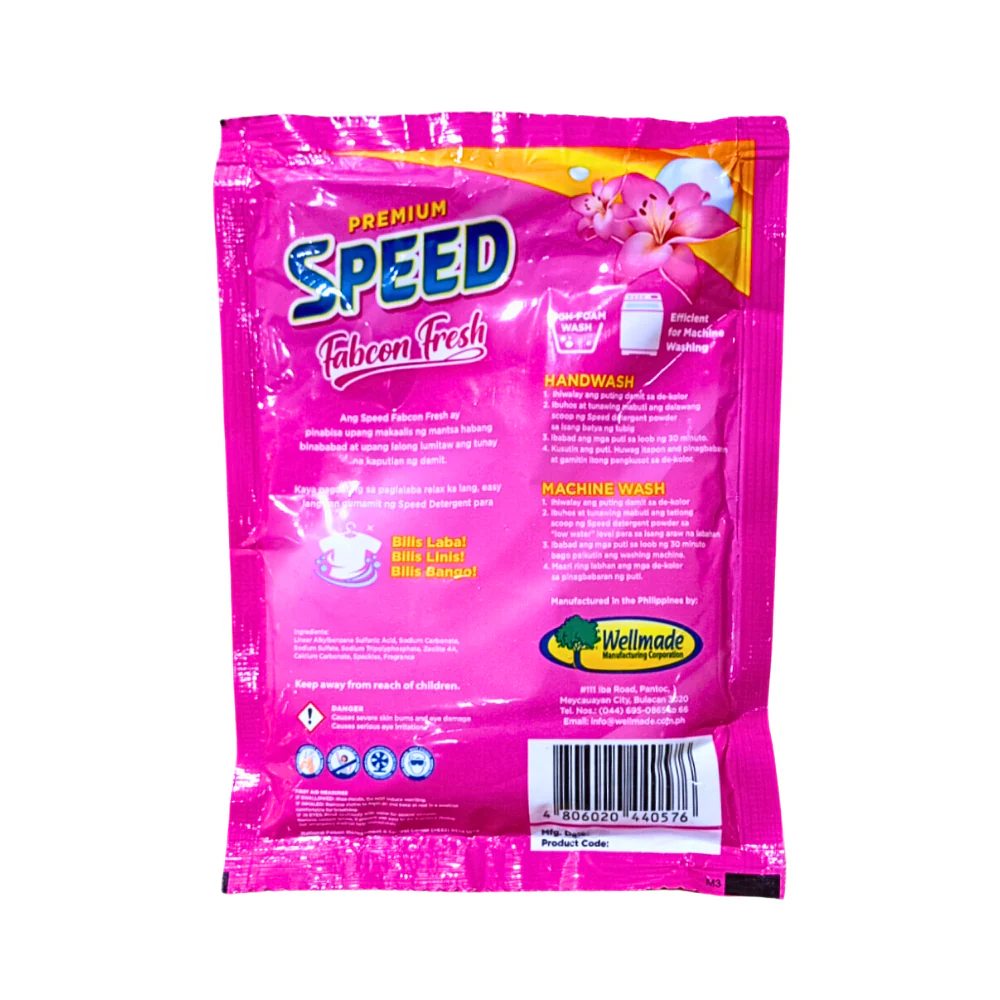 Speed Babad With Fabric Conditioner Fresh Roses 55g - Image 2