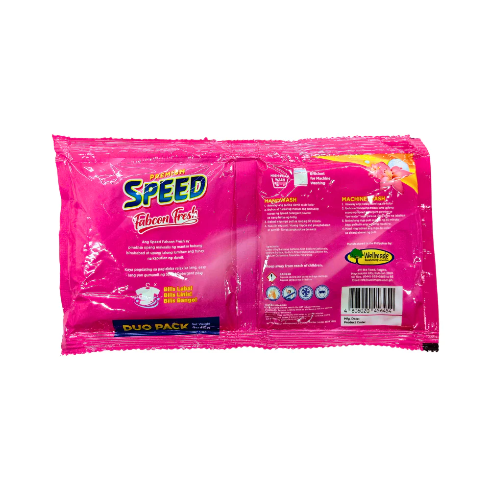 Speed Babad with Fabric Conditioner Fresh Roses Duo Pack 2's x 45g - Image 2
