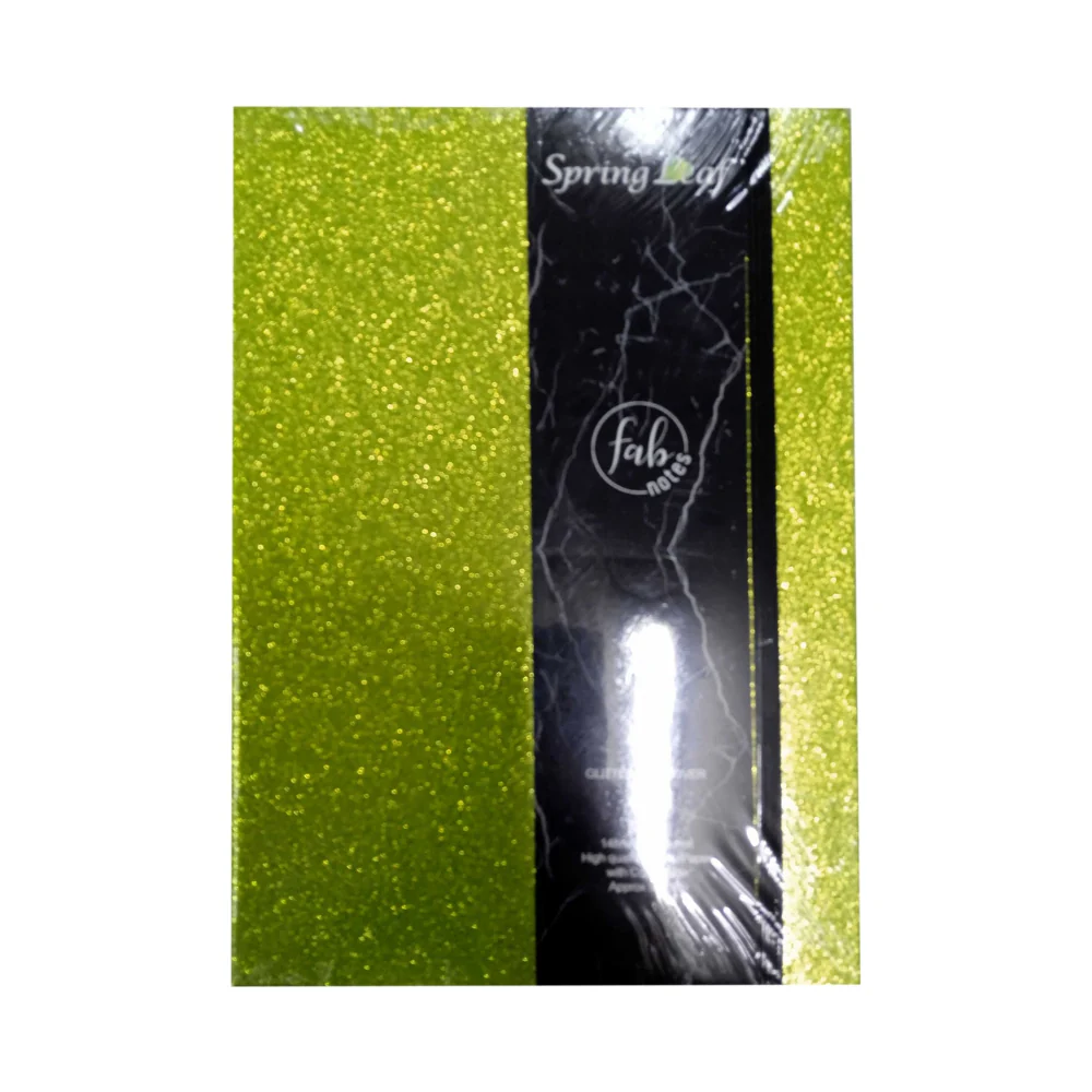 Spring Leaf Hardbound PVC-Bound Cream Paper Notebook Fab Notes - Image 3