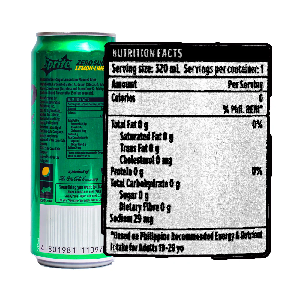Sprite Zero In Can 320ml - Image 2