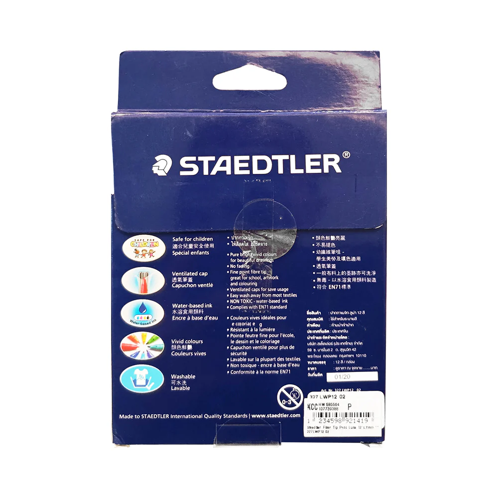 Staedtler Fiber Tip Pens Luna 2mm - Image 4