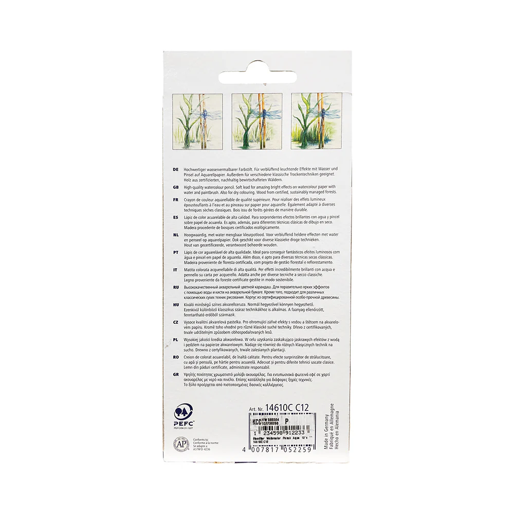 Staedtler Watercolor Pencil Aqua 12’s - Image 2
